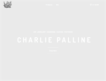 Tablet Screenshot of charliepalline.com